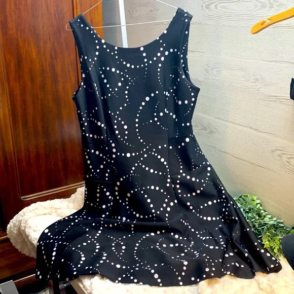 dvf blue silk dress I Guess So Mini Dress Blue Polka Dot main image 0